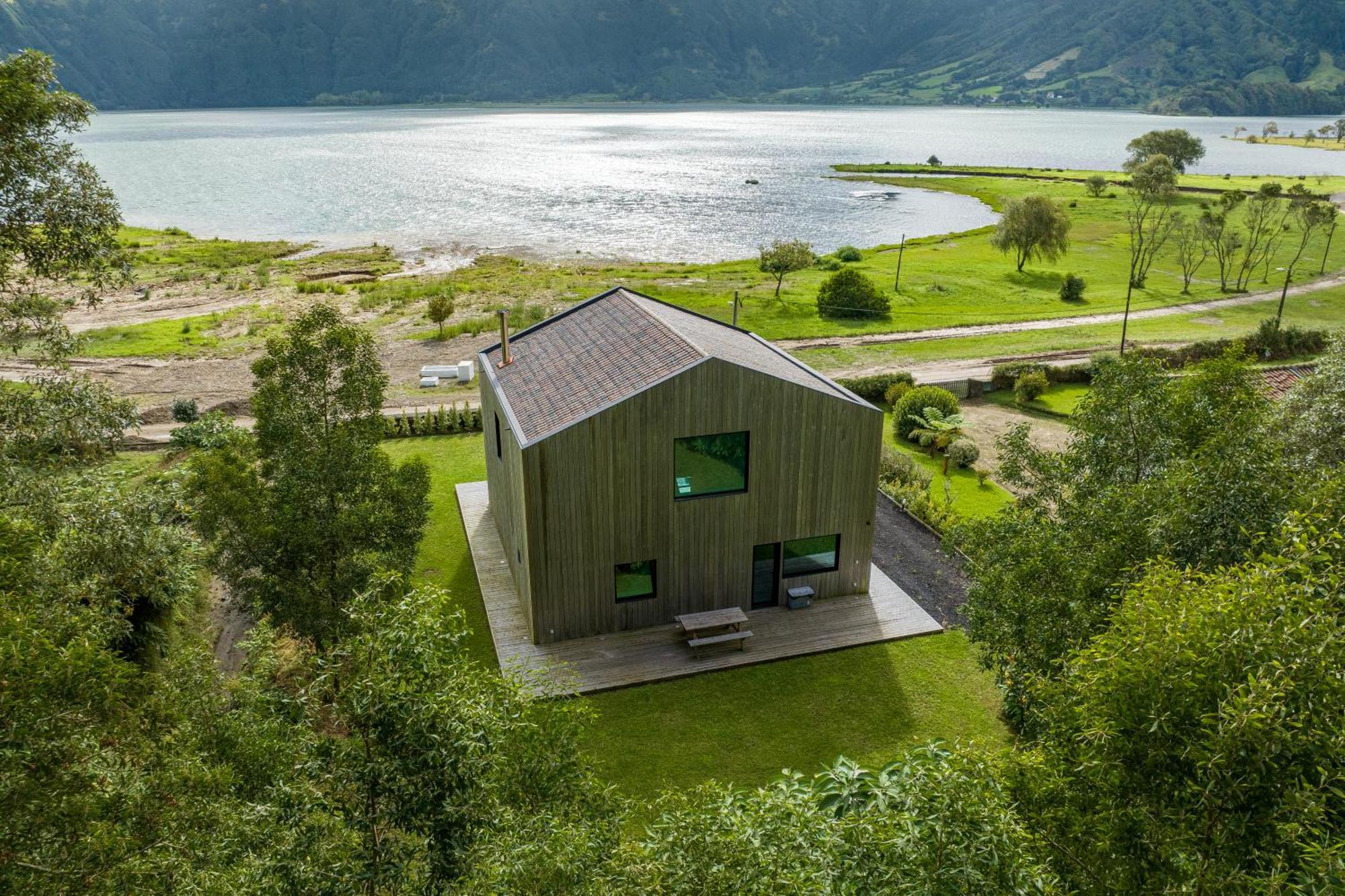 Sete Cidades Lake Cabin - Casa Da Lagoa Понта Делгада Екстериор снимка