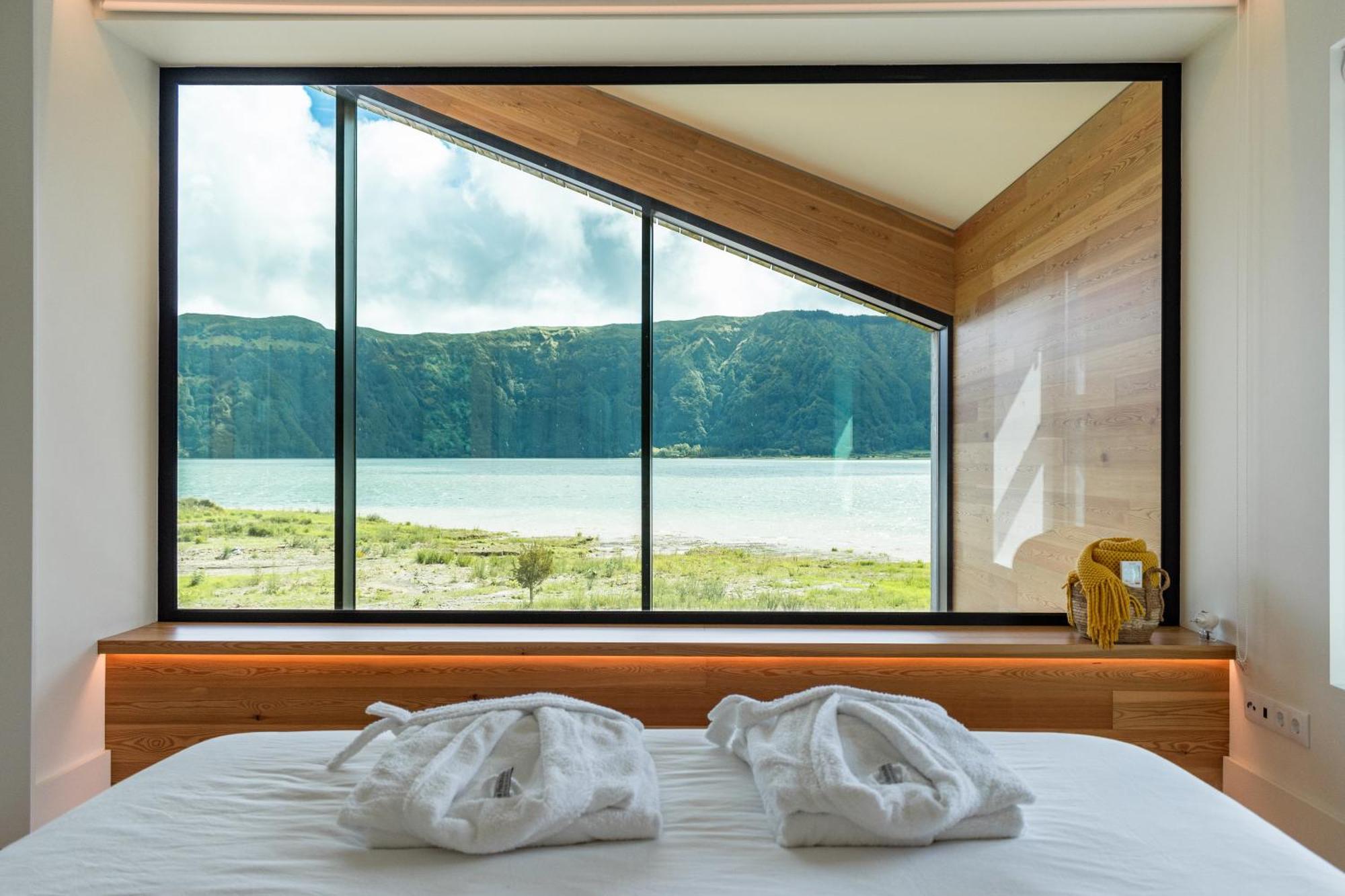 Sete Cidades Lake Cabin - Casa Da Lagoa Понта Делгада Екстериор снимка